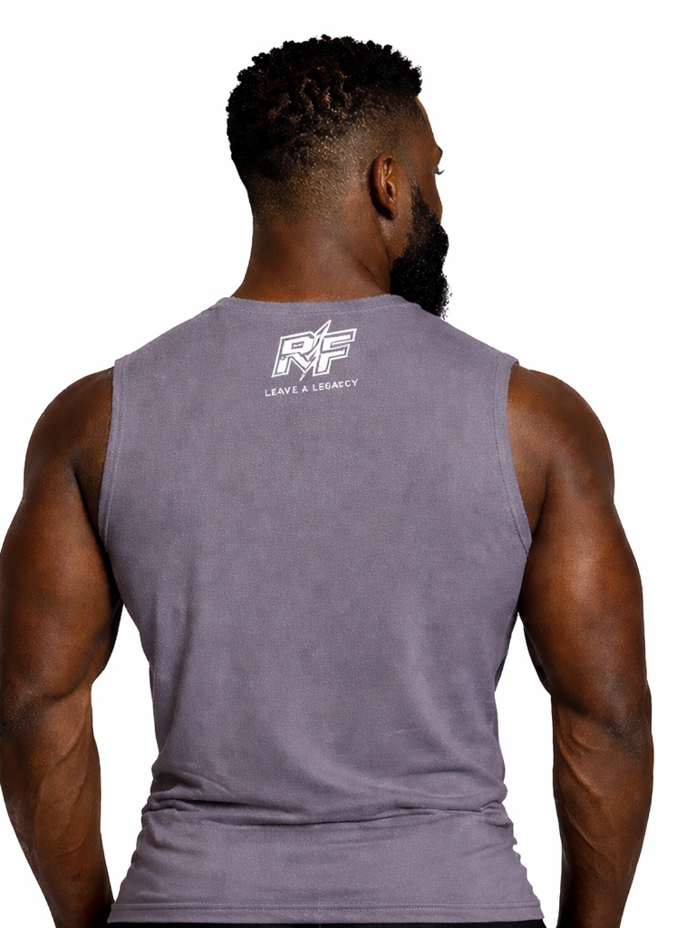 SLEEVELESS COMPRESSION SHIRT- GREY